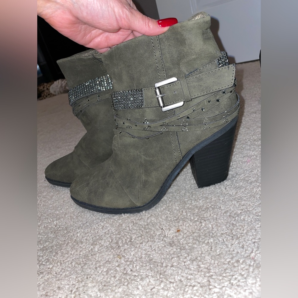 Gently used ankle boots